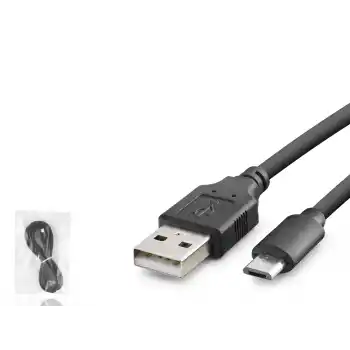 Micro Usb Şarj Ve Data Kablosu PS4 Gamepad Uyumlu 1.8 M Pvc HDX7567
