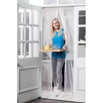 Mıknatıslı Kapı Sinekliği Tül Perde 105 x 205 cm (5069)