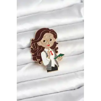 Öğretmen Figür Broş