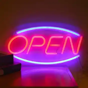 OPEN Yazılı Neon Led Tabela