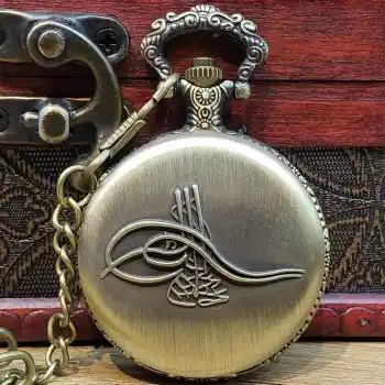 Osmanlı Tuğralı Köstekli Saat