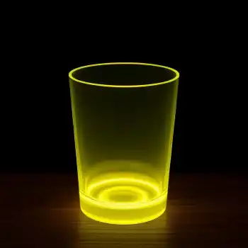 PartyGlow Neon Sarı Bardak 8.5 x 10.5 cm