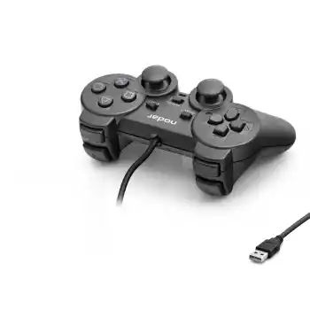 Pc Uyumlu Kablolu Usb Gamepad Oyun Kolu - Siyah ND401