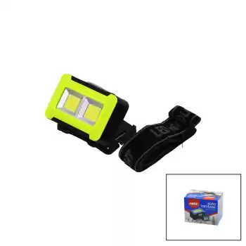 PİLLİ 3W COB LED KAFA LAMBASI FENER 3-KADEME IŞIK AYARI - FLAŞÖR  4.5V 150LÜMEN (5069)