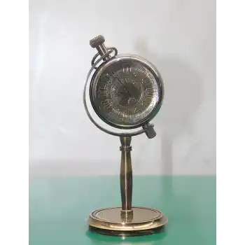 Pirinç Masa Üstü Saat 16186