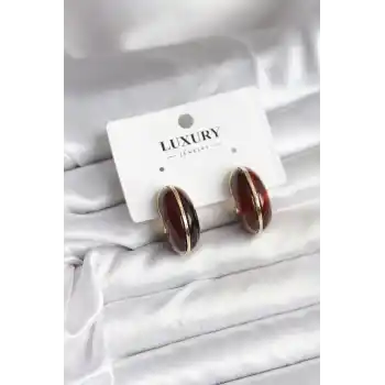 Pirinç Vintage Kadın Küpe