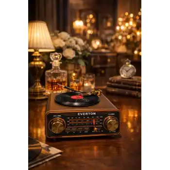 Plak Görünümlü Nostaljik Radyo RT-604