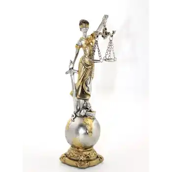Polyester Adalet Figürü  Alı2895