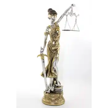 Polyester Adalet Terazis Figürü  Alı2897