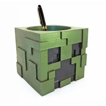 Polyester Minecraft Creeper Kalemlik 229