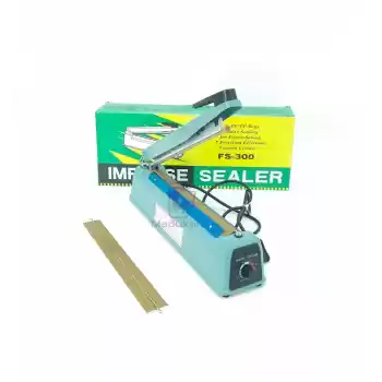 Poşet Ağzı Torba Kapatma Yapıştırma Makinası Demir 30 Cm (5069)