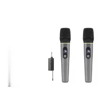 Profesyonel Kablosuz Uhf 2 Mikrofonlu Set 6.35 Mm - Gri HDX2791G