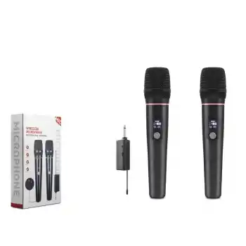 Profesyonel Kablosuz Uhf 2’Li̇ Mi̇krofon Seti̇ - 6.35Mm - Si̇yah HDX2791