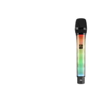 Profesyonel Kablosuz Uhf Mikrofon Rgb - Siyah WX-81