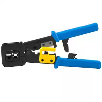 RJ45/RJ11 YENİ NESİL AÇIK UÇLU EZ RJ45 İKİLİ PENSE SL-830W (5069)