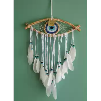 Rüya Kapanı Düş Kapanı Dream Catcher Göz Tasarımı Roshıta-57