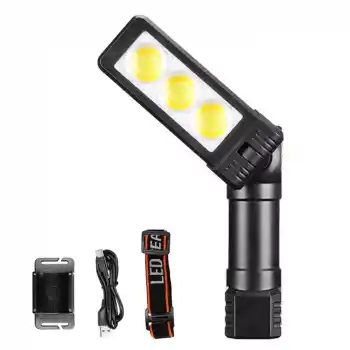 Şarjlı Mıknatıslı Çalışma Lambası | Kafa Işığı & LED Aydınlatma WT-706