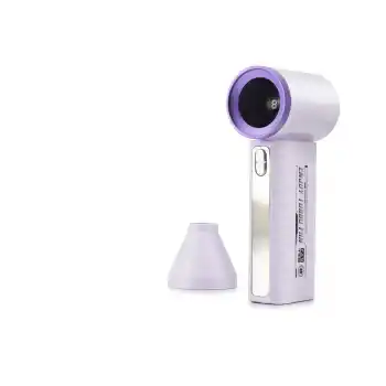 Şarjlı Standlı Mini El Fanı Dijital Göstergeli T08