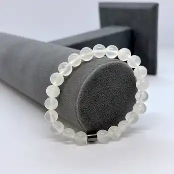 Selenit Doğal Taş Bileklik