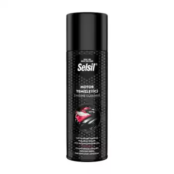 SELSİL OTO - ARAÇ MOTOR TEMİZLEYİCİ - PARLATICI - TOZ YAPIŞMA ENGELLEYİCİ SPREY 500ML (5069)