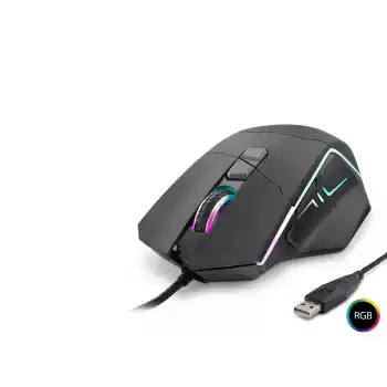 Shooter Mouse 6400 Dpi Rgb - Si̇yah G330