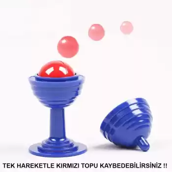Sihirli Mavi Renk Kupa Oyunu Top Kaybeden Gizemli Kupa (5069)