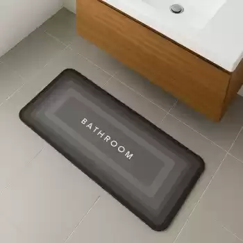 Sihirli Süper Su Emici Kaymaz Tabanlı Uzun Paspas 40*120 cm (5069)