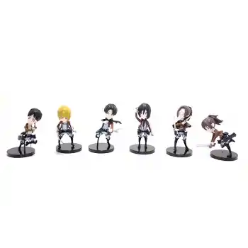 Silikon Anime Figür 6lı Set ALK132