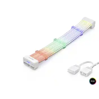 Silikon Işıklı Bükülebilir Argb Light Board 28 Pin - Beyaz ND2802