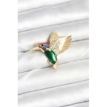 Sinek Kuşu Model Broş