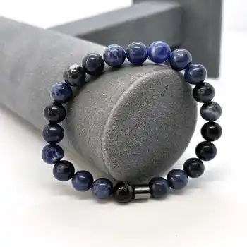 Sodalit Doğal Taş Bileklik