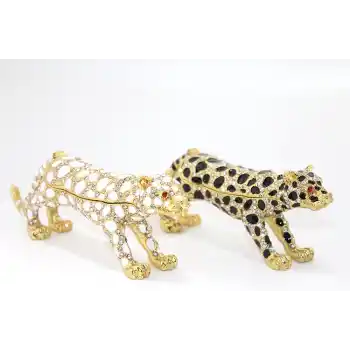 Swaroski Taşlı Tekli Leopar Alk1901