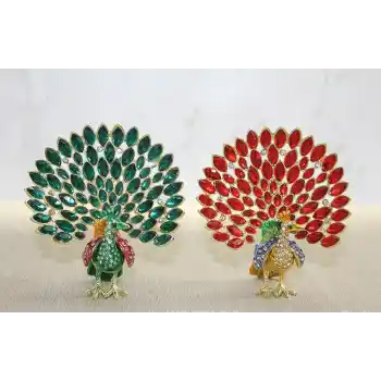 Swaroski Tavuskuşu Alk3833