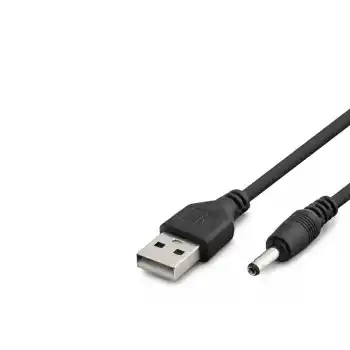 Tablet Şarj Kablosu Usb To 3.5*1.35 1M Siyah HDX1320