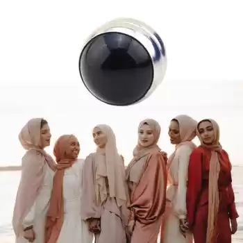 Tekli Güçlü Mıknatıslı Eşarp Şal Mıknatısı (5069)
