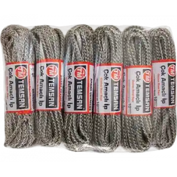 Temsan 10 mt Çok Amaçlı İp 12li