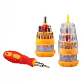 Tornavida Seti 31 Parça Yumurta Tornavida Uç Tamir Seti