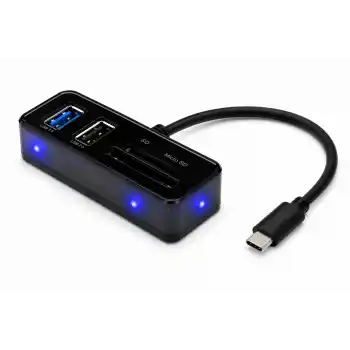 Type-c 3.2 Gen2 Hub Kart Okuyucu 4 Port 10 Gbps TC256