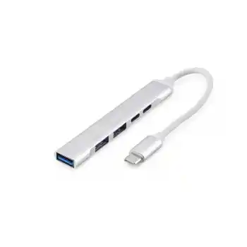 Type-C Hub 5 Port PD 20W Beyaz HDX7896