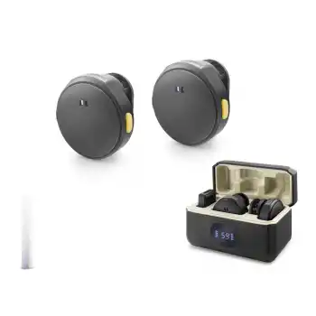 Type-C Kablosuz 2’Li Yaka Mikrofonu - Siyah HDX2796