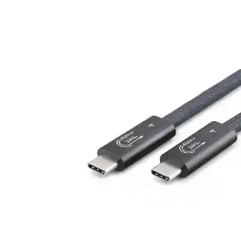 Type-C Usb4 40 Gbps 240W 8K 60 Hz Şarj Ve Data Kablosu 1.5 M Siyah HDX7887