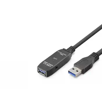 Usb 3.0 Active Repeater Uzatma Kablosu 5 M Siyah HDX7561