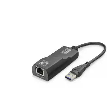 Usb 3.0 Ethernet Adaptör Gigabit Siyah HDX7867
