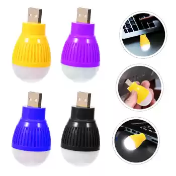 USB BEYAZ GECE LAMBASI MİNİ AMPUL AYDINLATMA (5069)