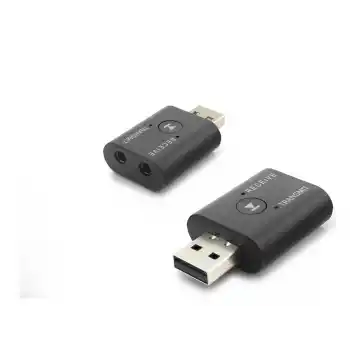 Usb Bluetooth Ses Verici + Alıcı Adaptör 2 In 1 - Siyah HD9006