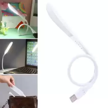 USB Girişli 14 Ledli 3 Kademeli Dokunmatik Masa/Kitap Okuma Lambası Ledi Beyaz (5069)