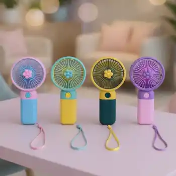 Usbli Mini El Fanı - 1 Adet