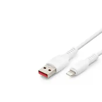 Usb Lightning Şarj Ve Data Kablosu 3.4A 20W 1 M - Beyaz ND1153