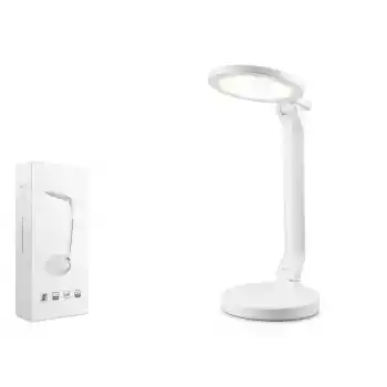 Usb Şarjlı Masa Lambası - Beyaz Q908-2