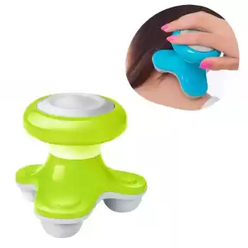 USB Şarjlı Mini Çok Fonksiyonlu Üçgen Şekilli Titreşimli Mini Masaj Aleti (5069)